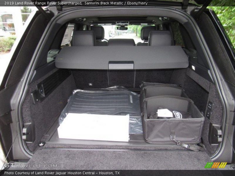 Santorini Black Metallic / Ebony/Ivory 2019 Land Rover Range Rover Supercharged