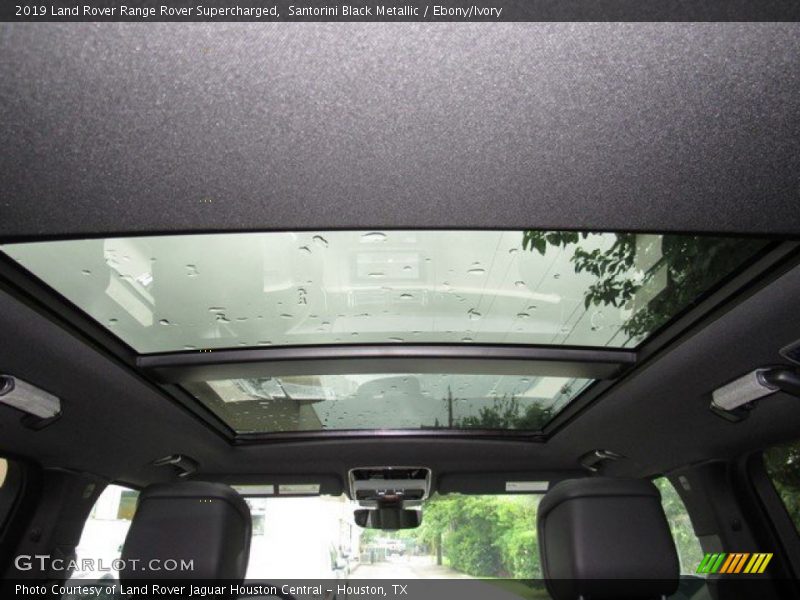 Santorini Black Metallic / Ebony/Ivory 2019 Land Rover Range Rover Supercharged