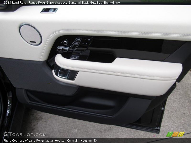 Santorini Black Metallic / Ebony/Ivory 2019 Land Rover Range Rover Supercharged