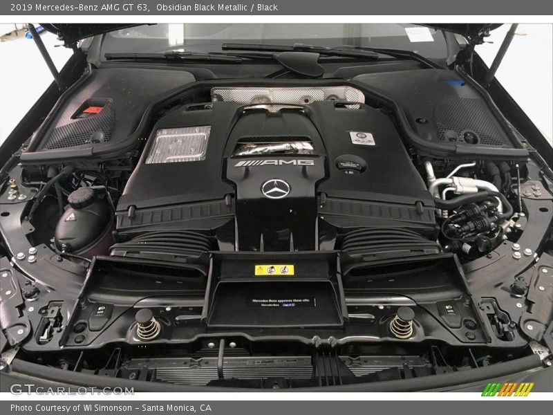  2019 AMG GT 63 Engine - 4.0 AMG Twin-Turbocharged DOHC 32-Valve VVT V8