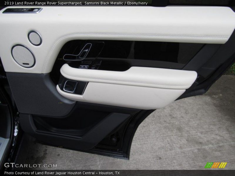 Santorini Black Metallic / Ebony/Ivory 2019 Land Rover Range Rover Supercharged