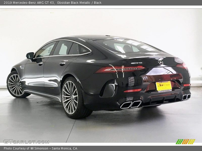 Obsidian Black Metallic / Black 2019 Mercedes-Benz AMG GT 63