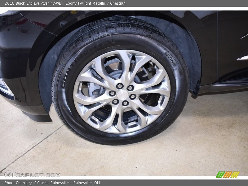 Ebony Twilight Metallic / Chestnut 2018 Buick Enclave Avenir AWD