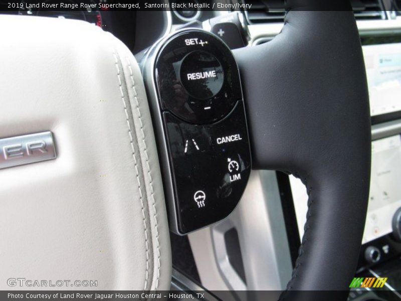 Santorini Black Metallic / Ebony/Ivory 2019 Land Rover Range Rover Supercharged