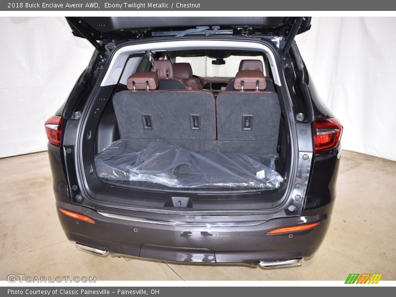 Ebony Twilight Metallic / Chestnut 2018 Buick Enclave Avenir AWD