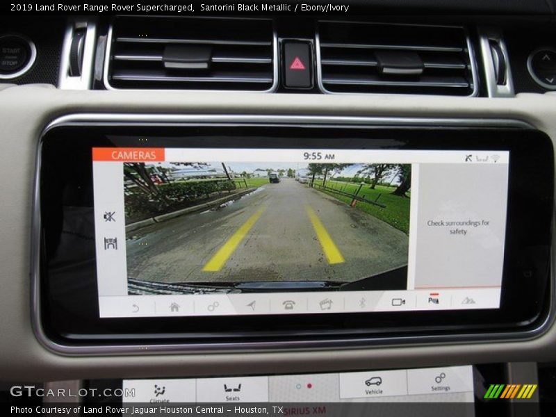 Santorini Black Metallic / Ebony/Ivory 2019 Land Rover Range Rover Supercharged