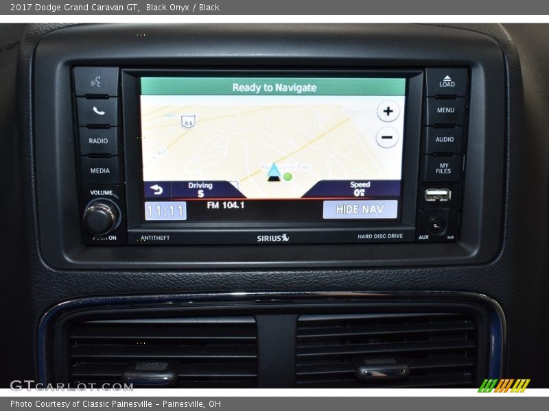 Black Onyx / Black 2017 Dodge Grand Caravan GT