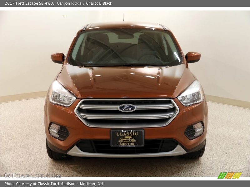 Canyon Ridge / Charcoal Black 2017 Ford Escape SE 4WD