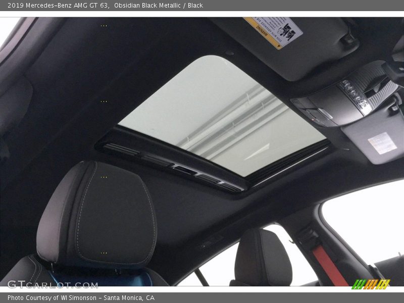 Sunroof of 2019 AMG GT 63