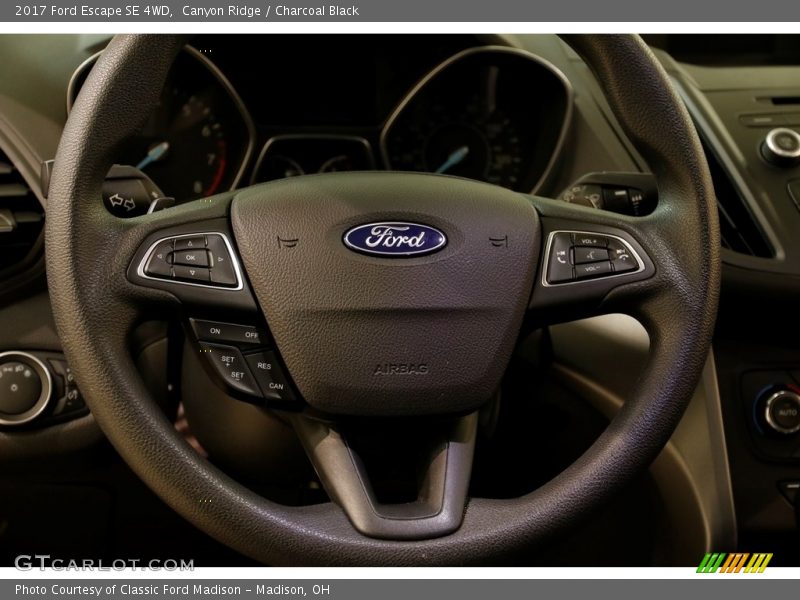 Canyon Ridge / Charcoal Black 2017 Ford Escape SE 4WD