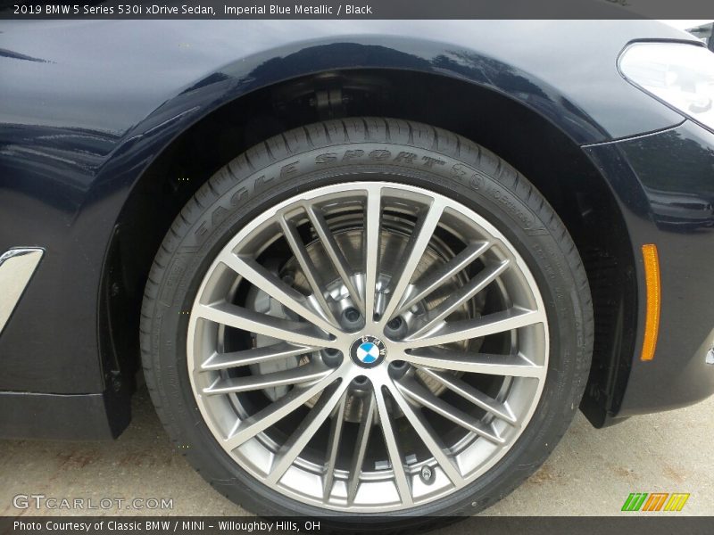 Imperial Blue Metallic / Black 2019 BMW 5 Series 530i xDrive Sedan