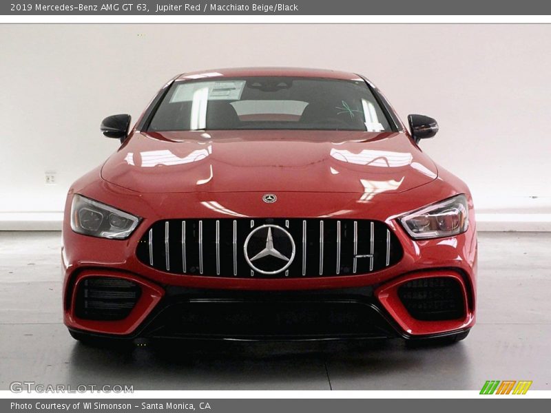 Jupiter Red / Macchiato Beige/Black 2019 Mercedes-Benz AMG GT 63