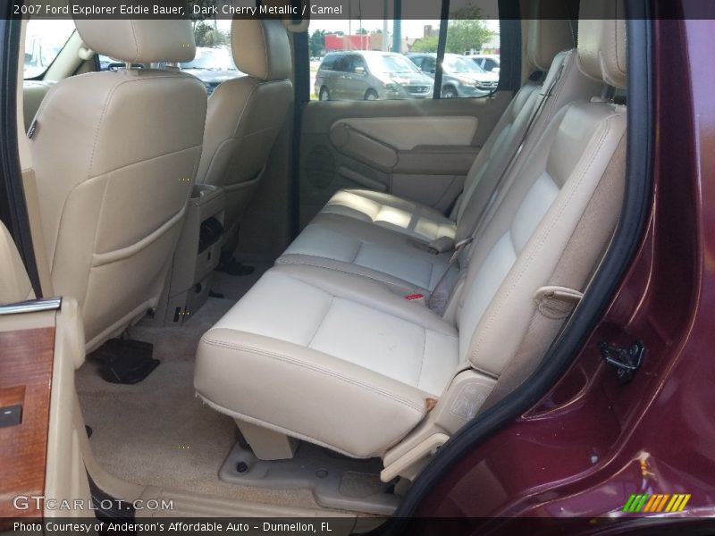 Dark Cherry Metallic / Camel 2007 Ford Explorer Eddie Bauer