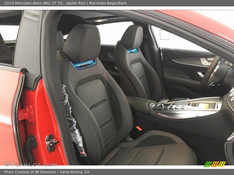 Front Seat of 2019 AMG GT 63