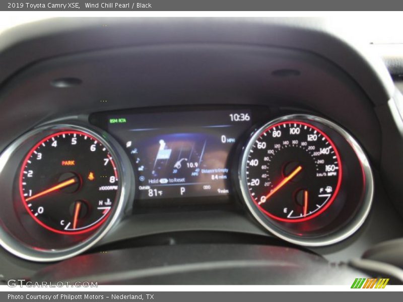 Wind Chill Pearl / Black 2019 Toyota Camry XSE
