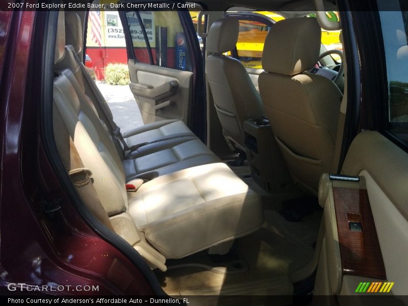 Dark Cherry Metallic / Camel 2007 Ford Explorer Eddie Bauer