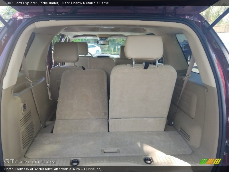 Dark Cherry Metallic / Camel 2007 Ford Explorer Eddie Bauer