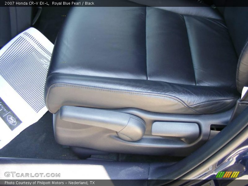 Royal Blue Pearl / Black 2007 Honda CR-V EX-L
