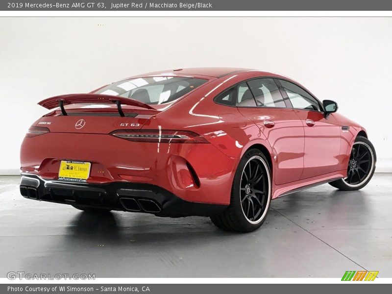 Jupiter Red / Macchiato Beige/Black 2019 Mercedes-Benz AMG GT 63