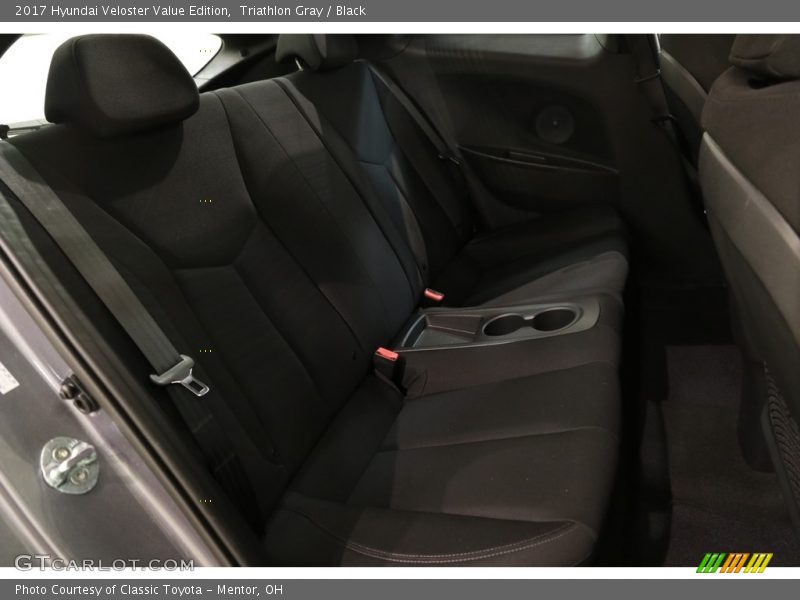Triathlon Gray / Black 2017 Hyundai Veloster Value Edition
