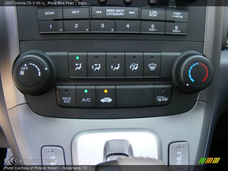 Royal Blue Pearl / Black 2007 Honda CR-V EX-L