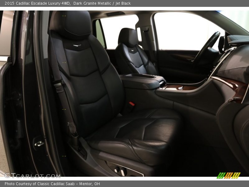 Dark Granite Metallic / Jet Black 2015 Cadillac Escalade Luxury 4WD