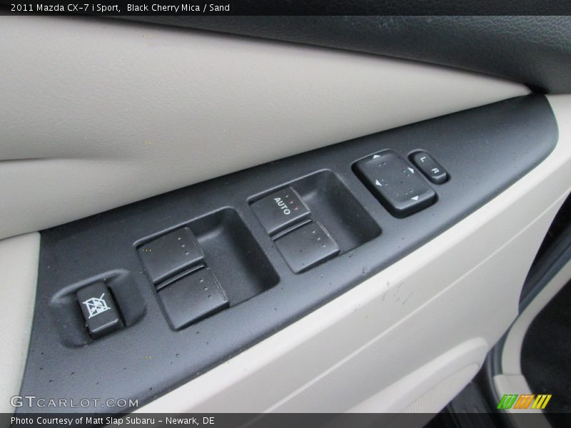 Black Cherry Mica / Sand 2011 Mazda CX-7 i Sport