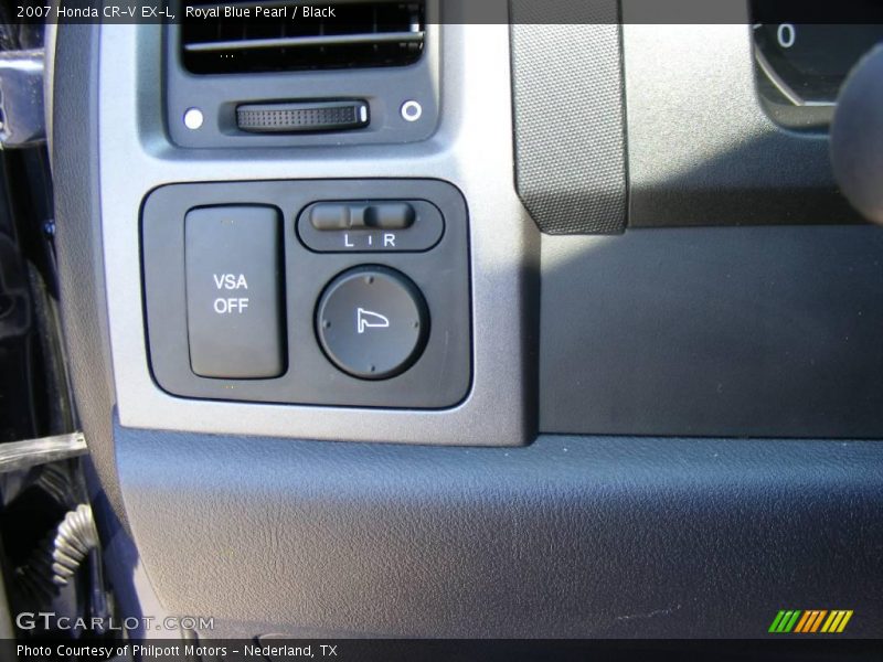 Royal Blue Pearl / Black 2007 Honda CR-V EX-L