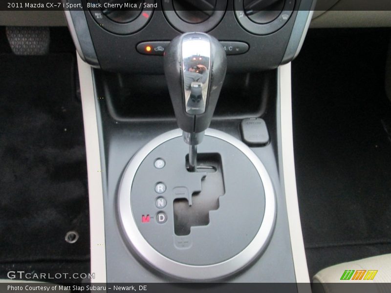 Black Cherry Mica / Sand 2011 Mazda CX-7 i Sport