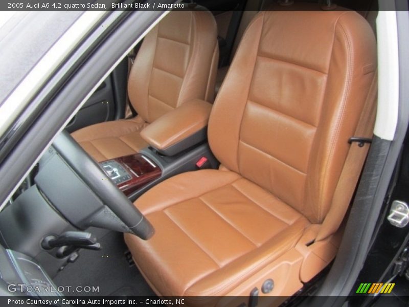 Brilliant Black / Amaretto 2005 Audi A6 4.2 quattro Sedan