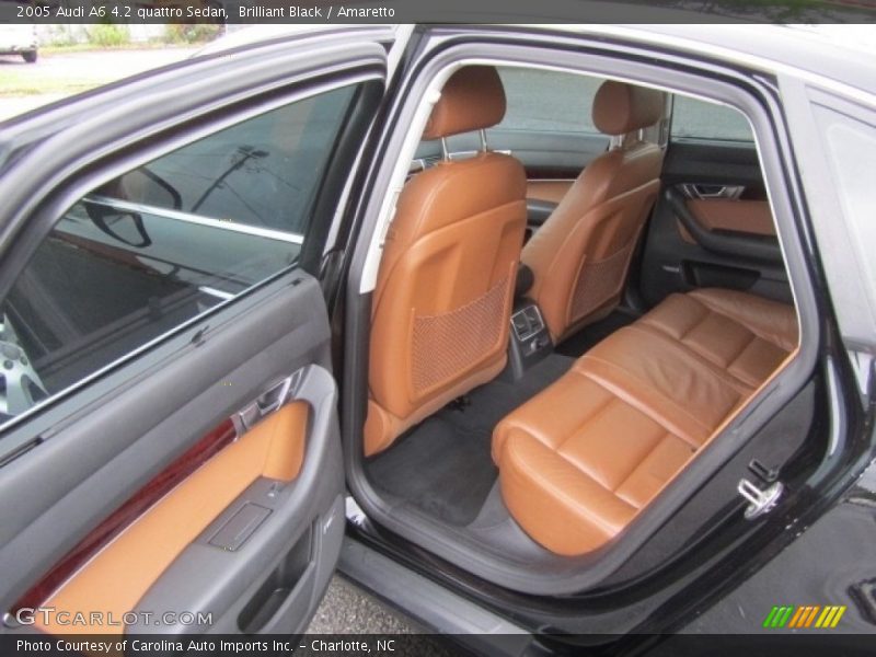 Brilliant Black / Amaretto 2005 Audi A6 4.2 quattro Sedan