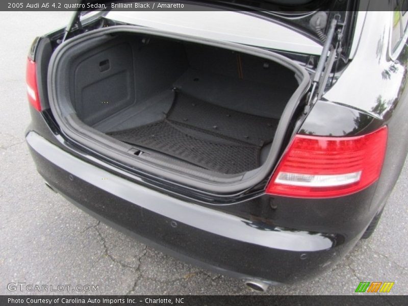 Brilliant Black / Amaretto 2005 Audi A6 4.2 quattro Sedan