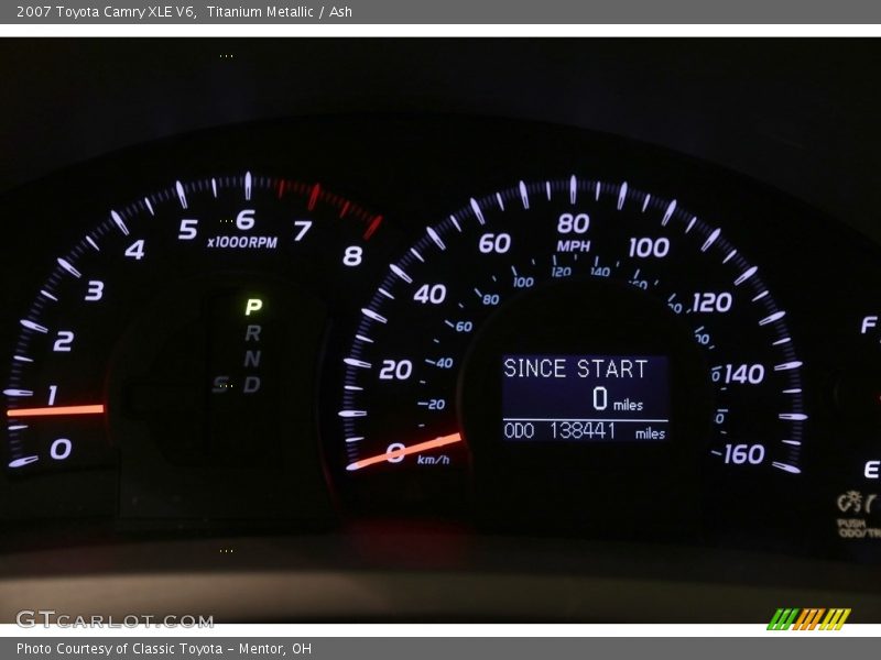 Titanium Metallic / Ash 2007 Toyota Camry XLE V6