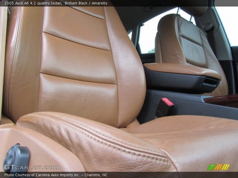Brilliant Black / Amaretto 2005 Audi A6 4.2 quattro Sedan