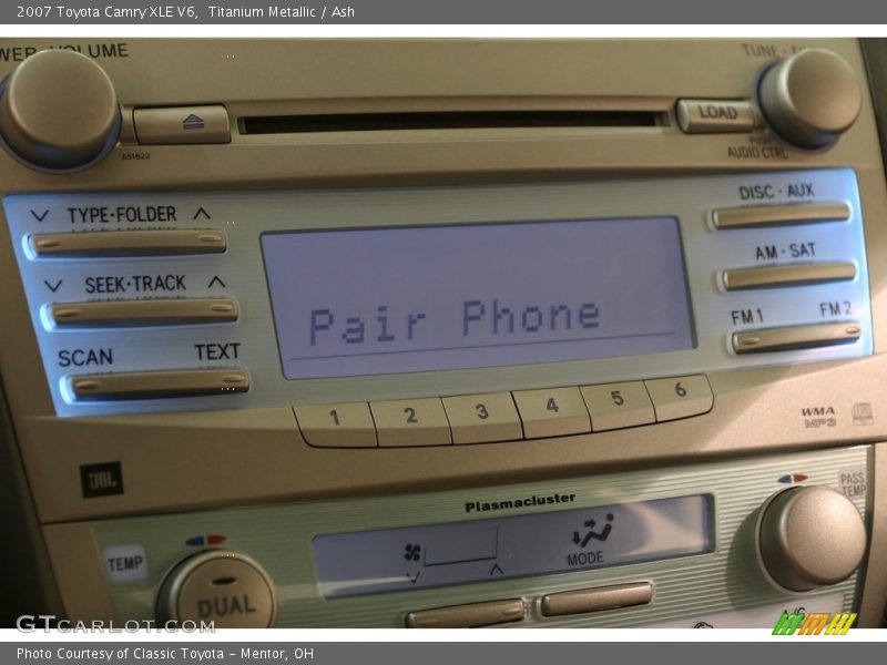 Titanium Metallic / Ash 2007 Toyota Camry XLE V6