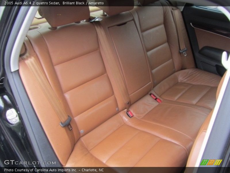 Brilliant Black / Amaretto 2005 Audi A6 4.2 quattro Sedan