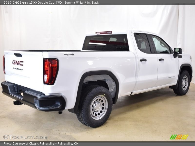 Summit White / Jet Black 2019 GMC Sierra 1500 Double Cab 4WD