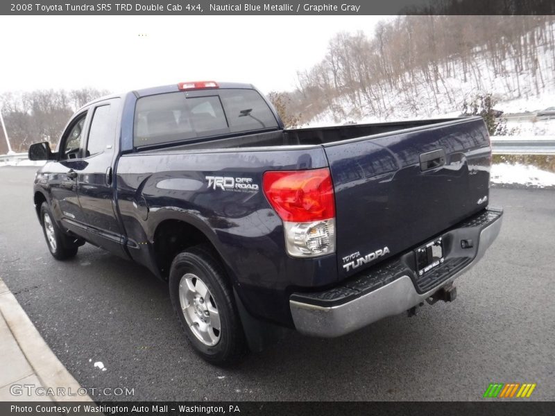 Nautical Blue Metallic / Graphite Gray 2008 Toyota Tundra SR5 TRD Double Cab 4x4