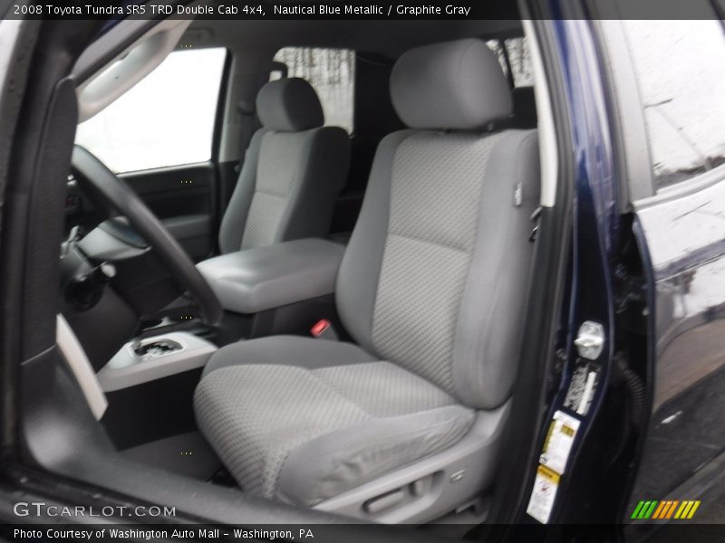 Nautical Blue Metallic / Graphite Gray 2008 Toyota Tundra SR5 TRD Double Cab 4x4