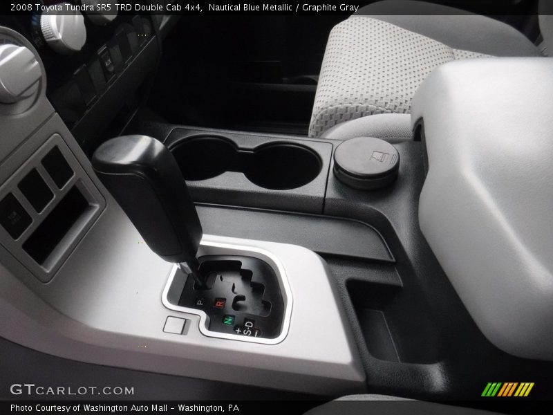 Nautical Blue Metallic / Graphite Gray 2008 Toyota Tundra SR5 TRD Double Cab 4x4