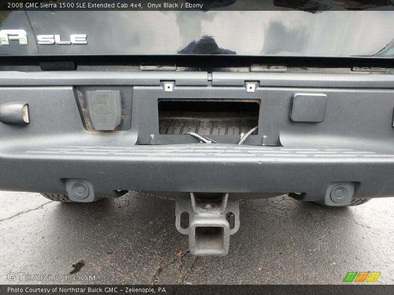 Onyx Black / Ebony 2008 GMC Sierra 1500 SLE Extended Cab 4x4