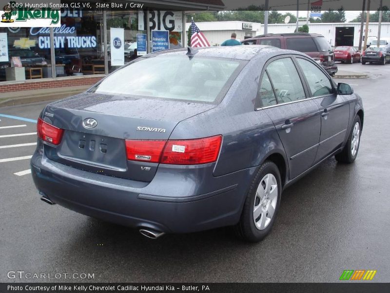 Slate Blue / Gray 2009 Hyundai Sonata GLS V6