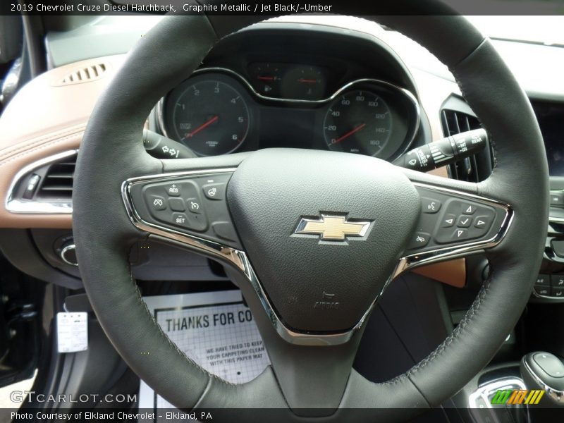  2019 Cruze Diesel Hatchback Steering Wheel