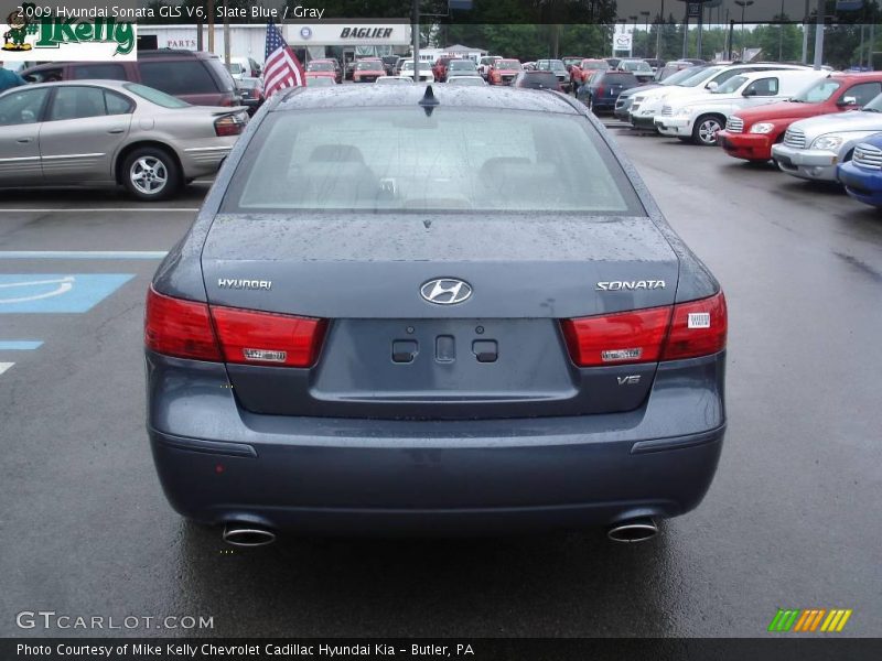 Slate Blue / Gray 2009 Hyundai Sonata GLS V6