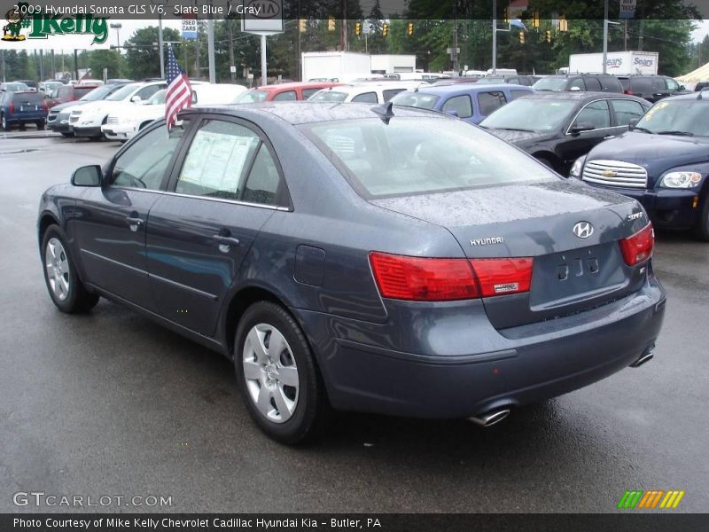 Slate Blue / Gray 2009 Hyundai Sonata GLS V6