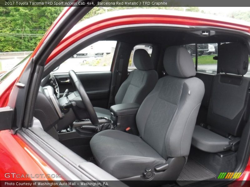 Barcelona Red Metallic / TRD Graphite 2017 Toyota Tacoma TRD Sport Access Cab 4x4