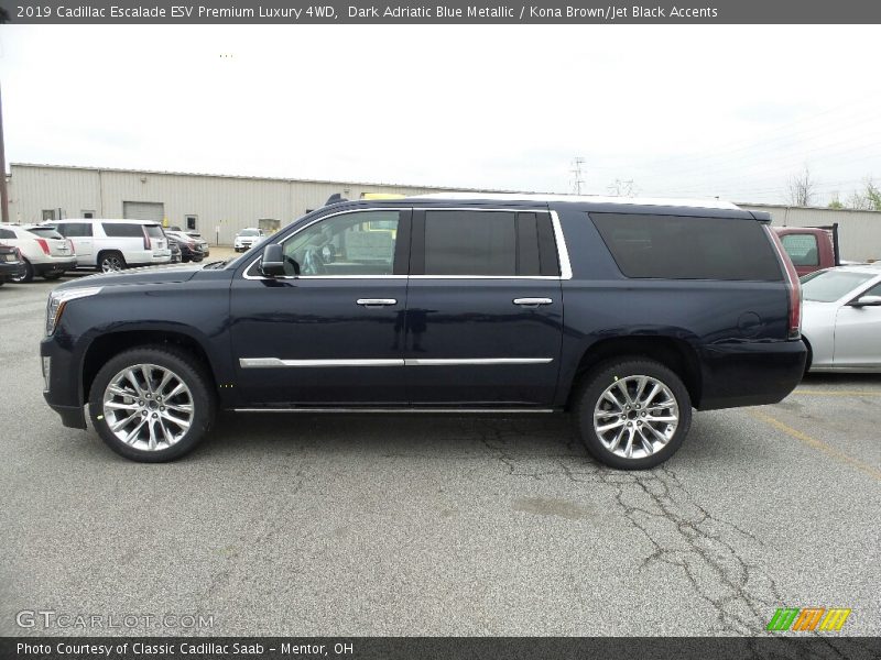  2019 Escalade ESV Premium Luxury 4WD Dark Adriatic Blue Metallic