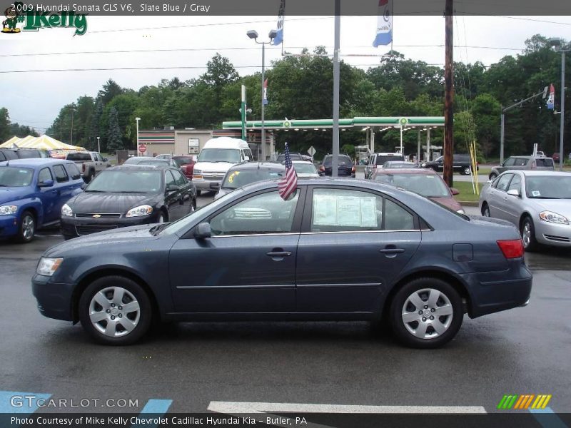 Slate Blue / Gray 2009 Hyundai Sonata GLS V6