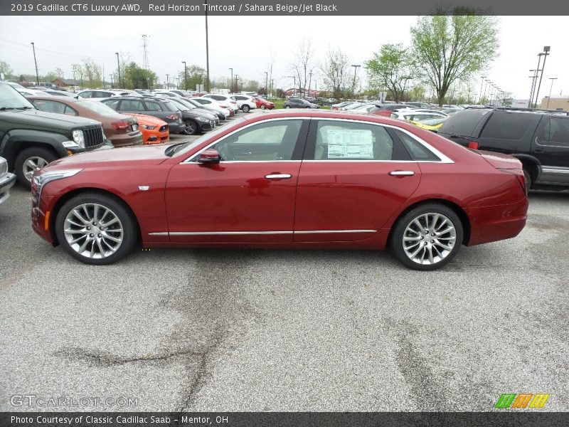  2019 CT6 Luxury AWD Red Horizon Tintcoat