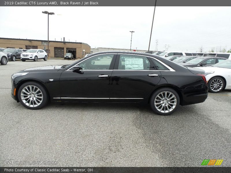Black Raven / Jet Black 2019 Cadillac CT6 Luxury AWD
